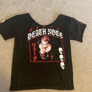 Hot topic ryuk death note shirt